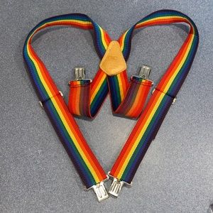 CLC heavy duty Rainbow 🌈 Pride suspenders!
